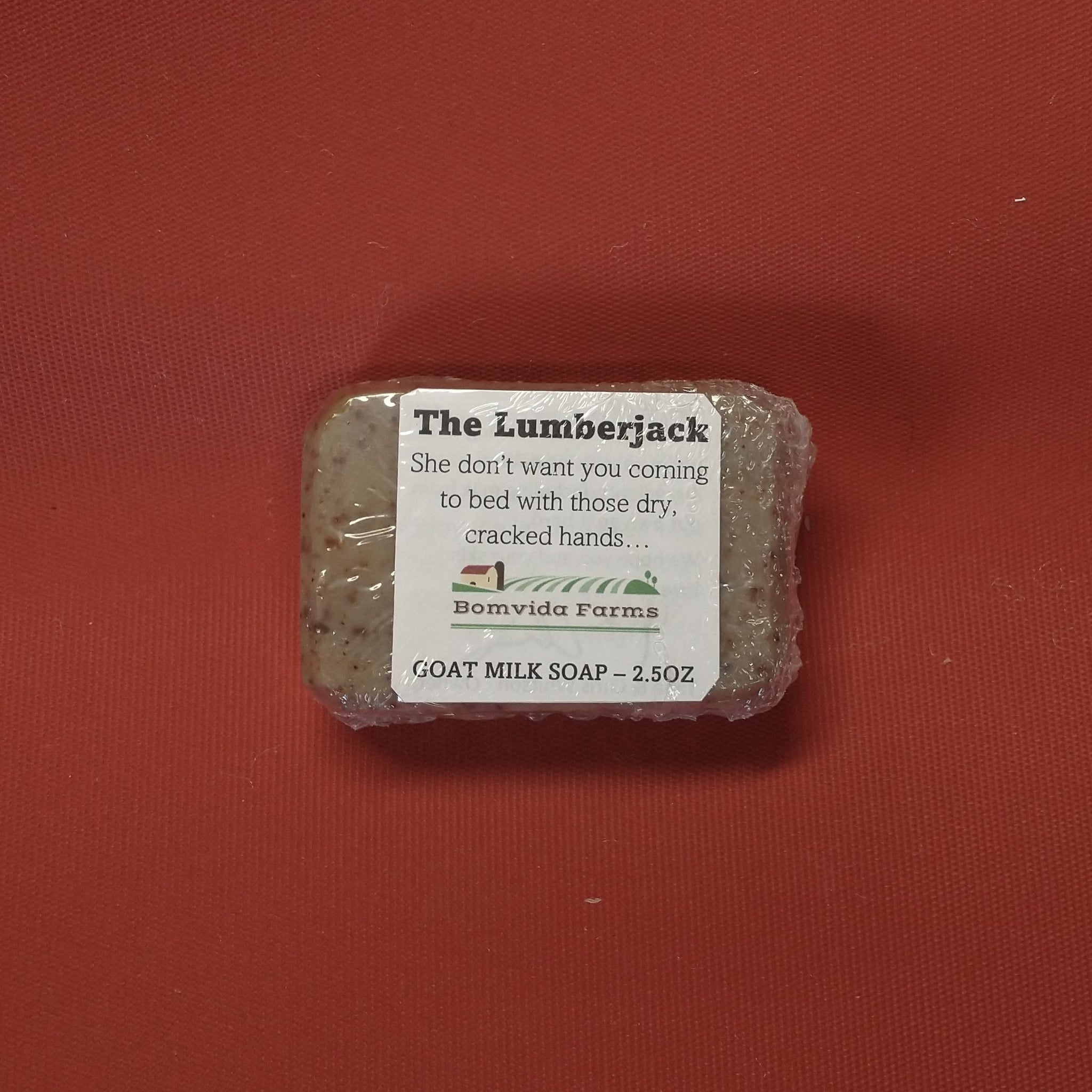 The Lumberjack Goat Milk Soap Made with Real Coffee & Exfoliating Coffee Grinds